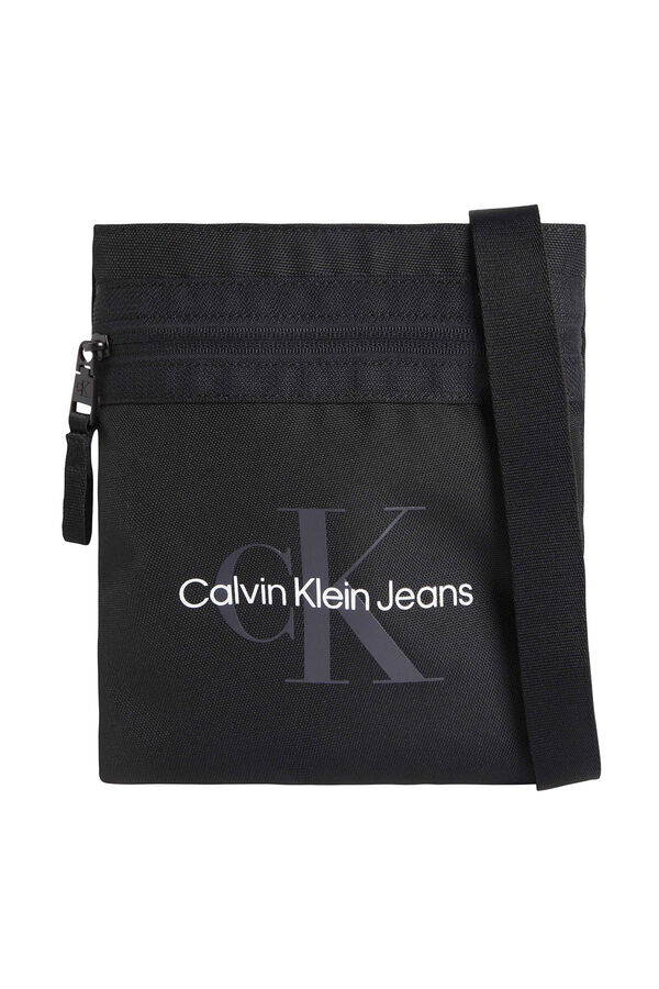 CK Jeans Bandolera plana Calvin Klein Jeans hombre Essential negro