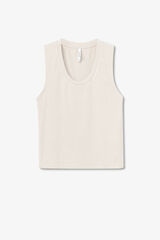 Tiffosi Top B&aacute;sico blanco