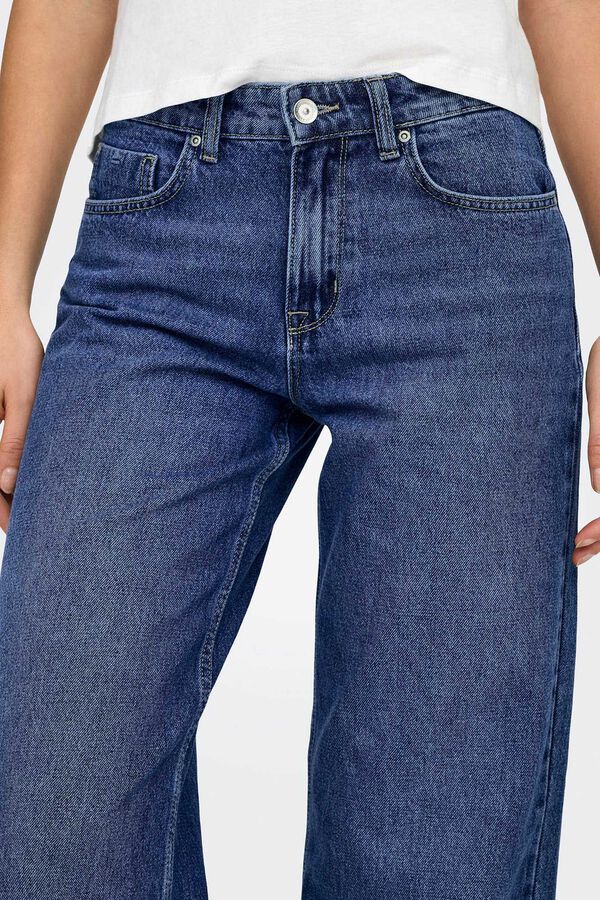 Only Jeans estilo largo azul