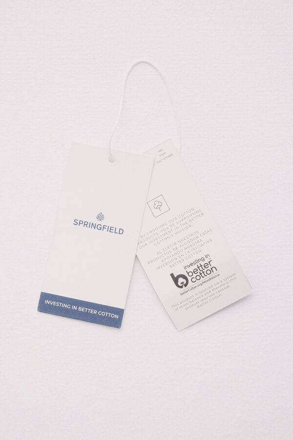 Springfield Camiseta soup addiction marfil