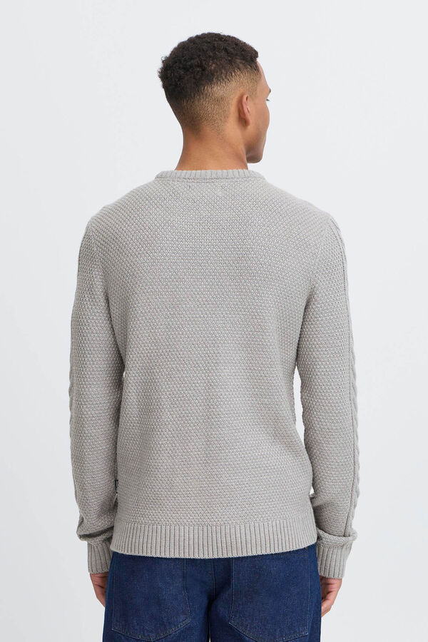 Blend Camisola de gola alta cinzento