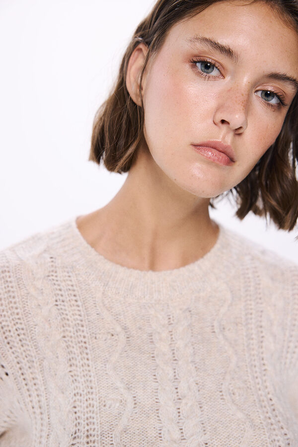 Springfield Jersey largo trenzas nude