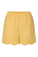 Pieces Cal&ccedil;as curtas amarelo