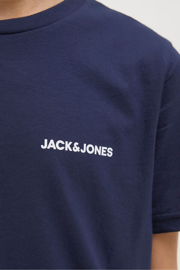 Jack & Jones Junior Conjunto de pijama em malha azul