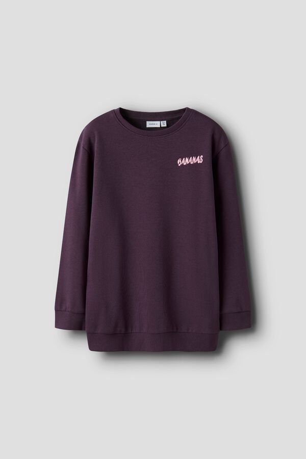 Name it Sweatshirt gola redonda rosa
