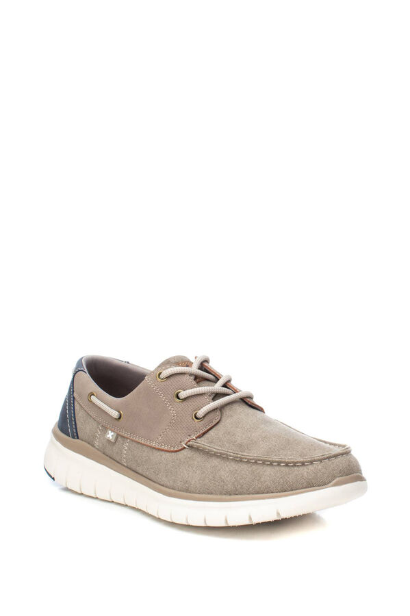 XTI zapato de hombre textil nude