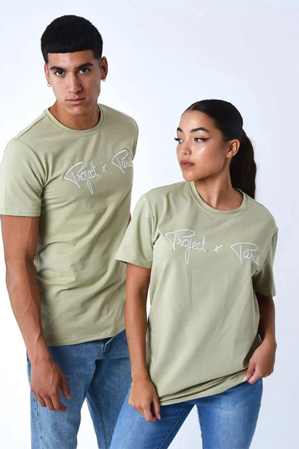 Project X Paris Camiseta manga curta Essentials Caqui escuro