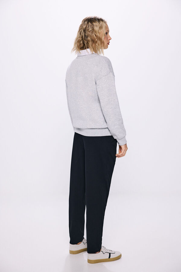 Springfield Cal&ccedil;a jogger fluido preto