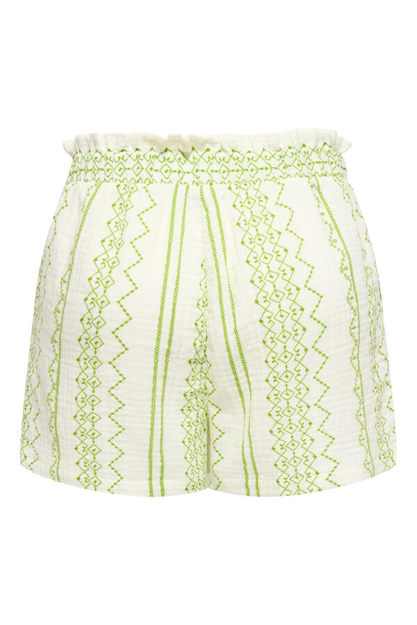 JDY Short bambula blanco