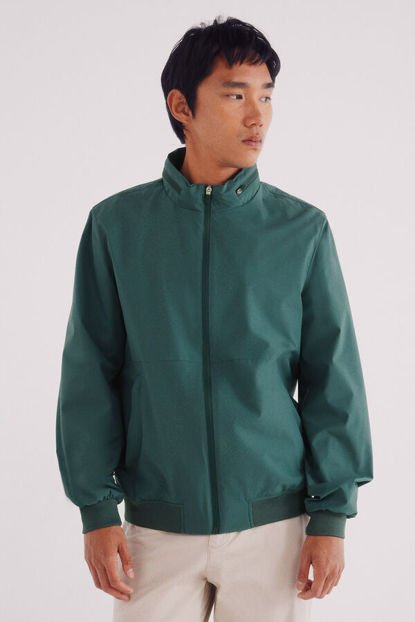 Springfield Casaco t&eacute;cnico verde