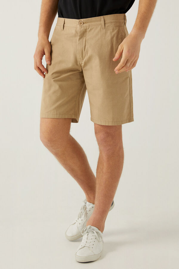 Springfield Bermuda microestampada beige