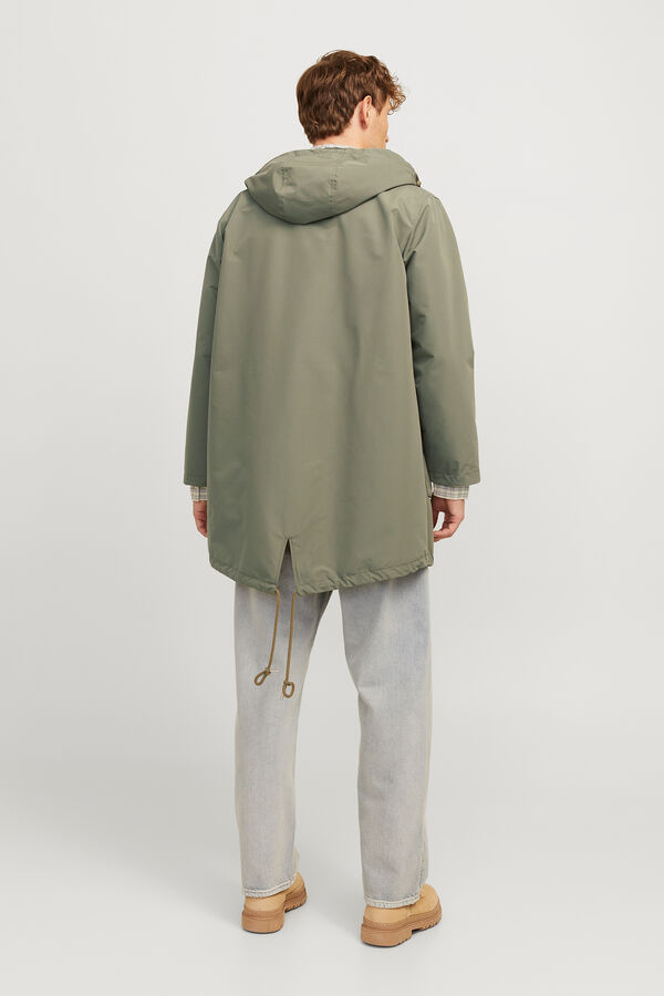 Jack & Jones Parka leve com capuz cru
