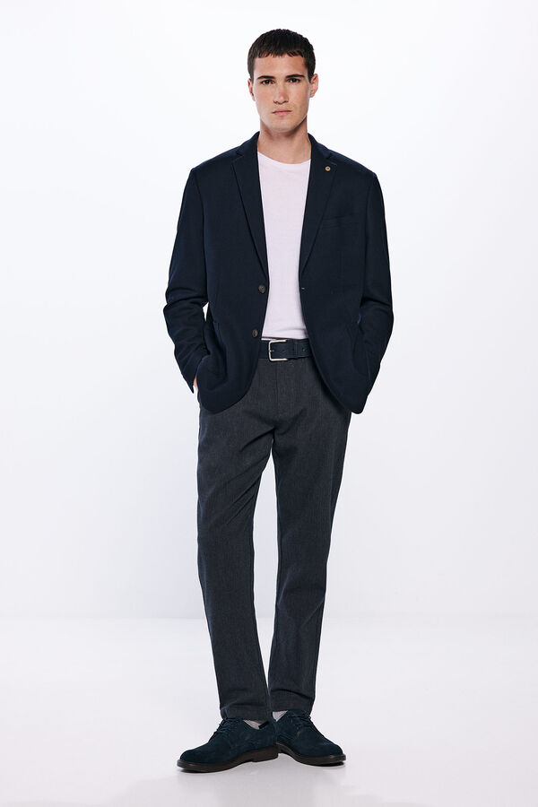 Springfield Blazer ojo de perdiz azul