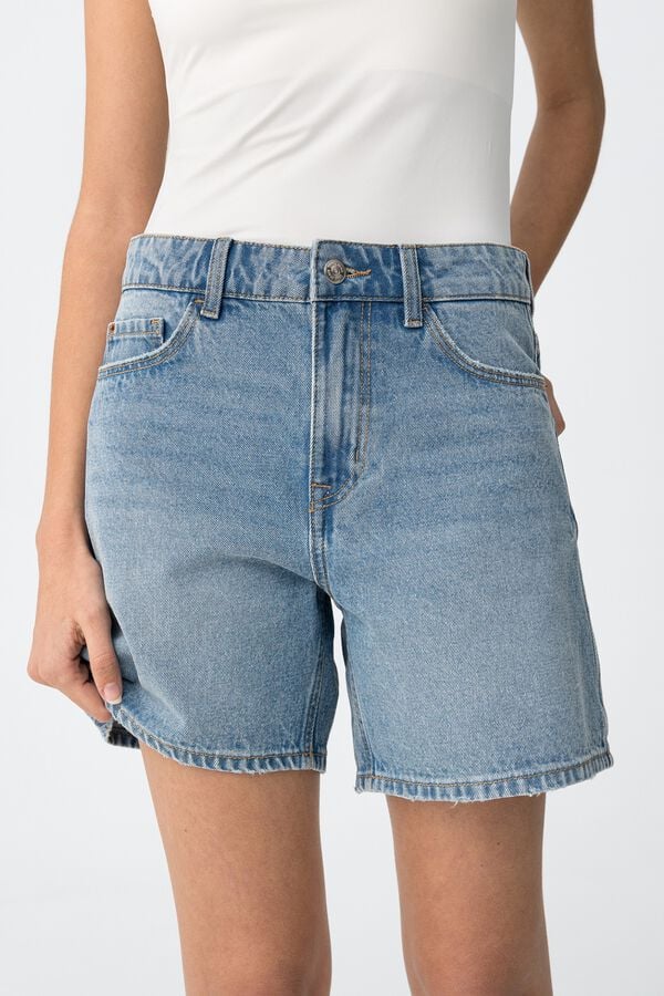 Tiffosi Young Shorts vaqueros baggy azul