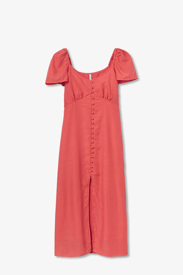 Tiffosi Vestido fluido borgonha