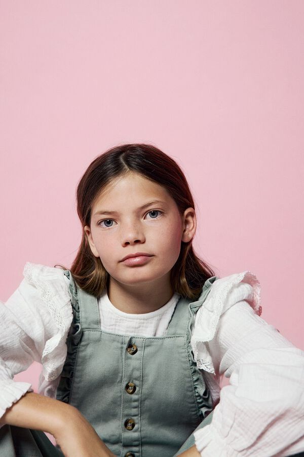 Springfield Kids Peto volantes ni&ntilde;a verde