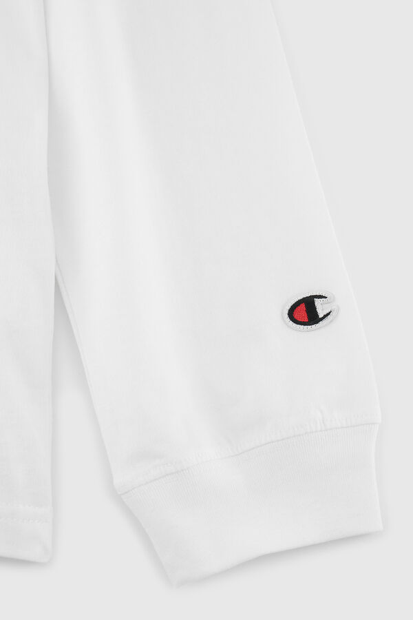 Champion T-shirt manga comprida branco