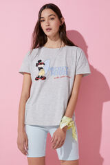 Springfield Camiseta "Mickey Mouse Club" gris oscuro