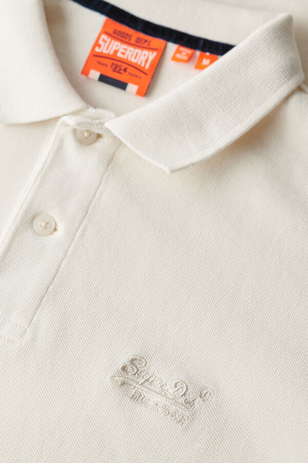 Superdry Vint Destroy Polo marfil