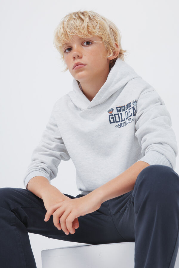 Springfield Kids Sudadera con capucha "Goden" ni&ntilde;o gris