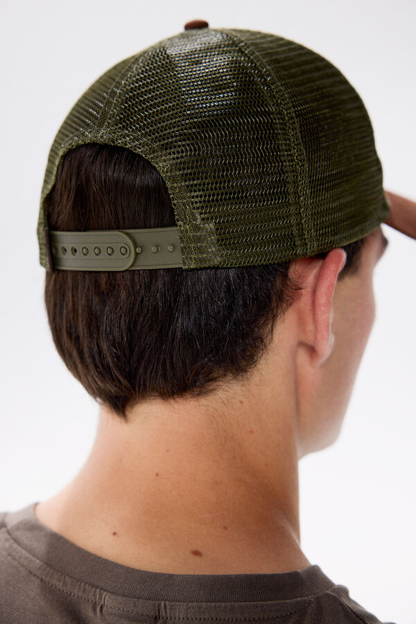 Springfield Gorra trucker montaña beige