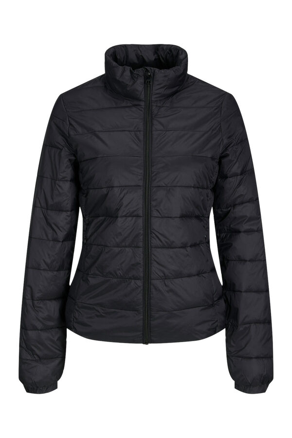 Jack & Jones Plum&iacute;fero corto acolchado negro