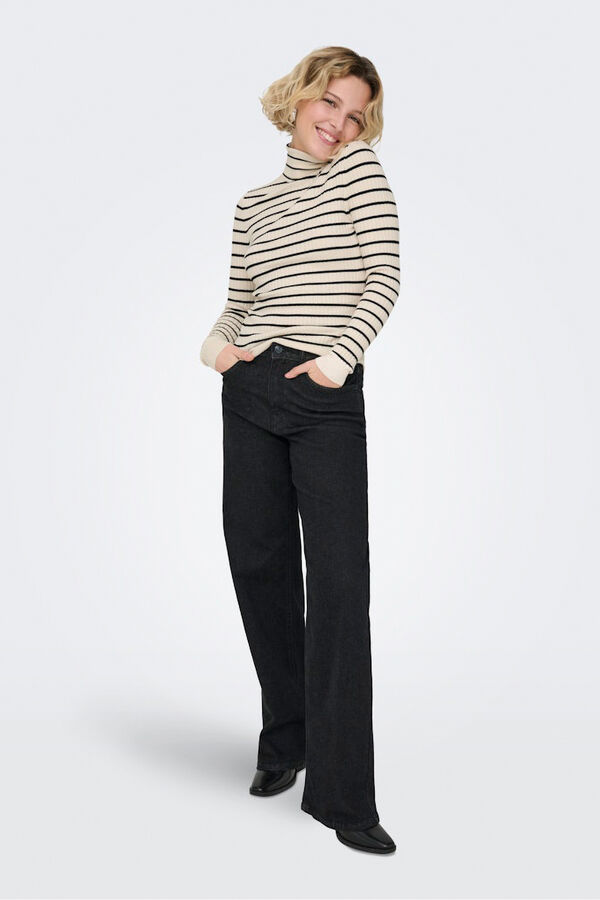 Only Camisola de gola  branco