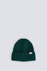 Springfield Bon&eacute; de malha Neps verde