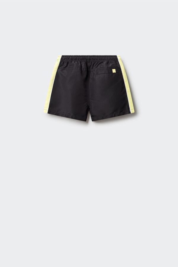 Springfield Kids Fato de banho de crian&ccedil;a com contraste preto