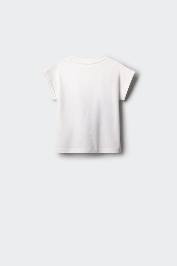 Springfield Kids Camiseta Amalfi niña blanco