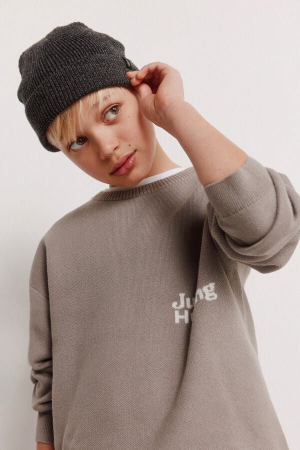 Springfield Kids Camisola infantil "Just Hopping" cinzento