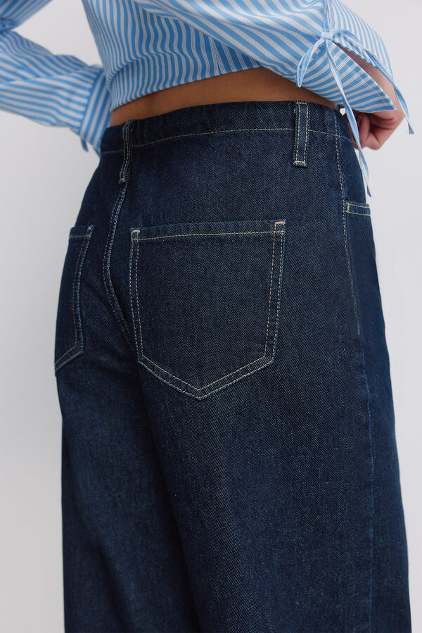 Springfield Pantal&oacute;n jogger ancho azul