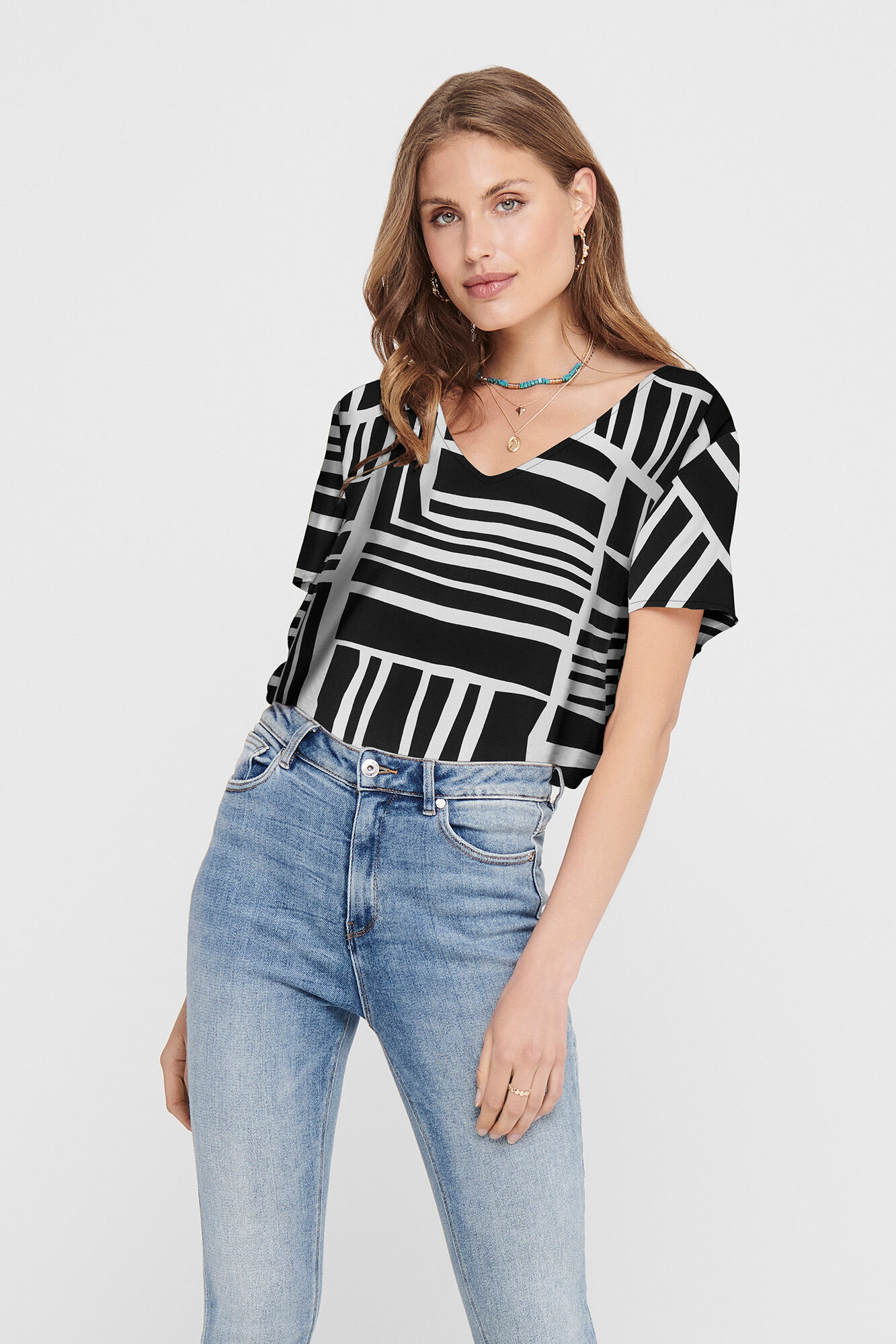 JDY Camiseta manga corta estampada