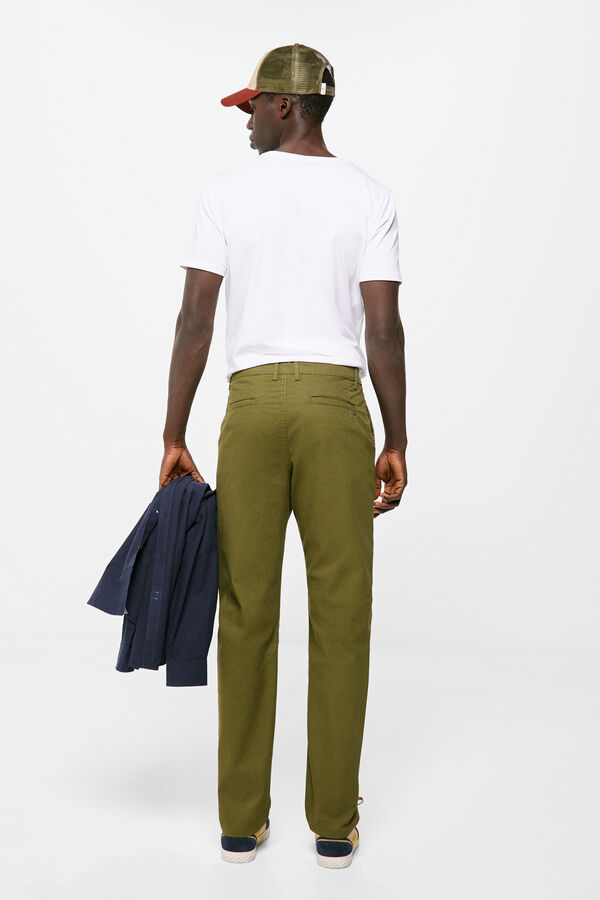 Springfield Chino slim estampado