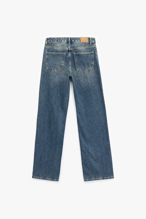 Koton Cal&ccedil;a jeans reta azul