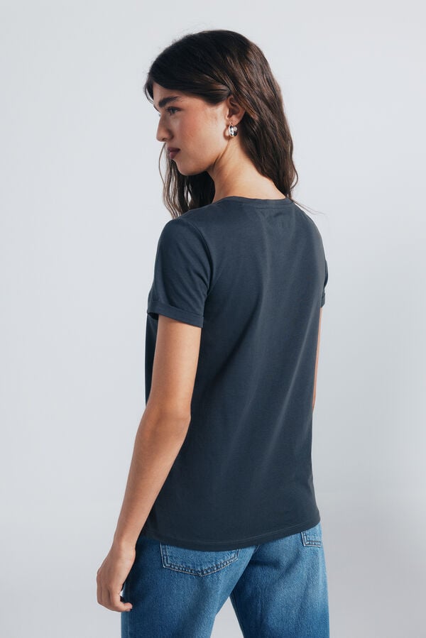 Springfield Camiseta "Rolling Stones" gris