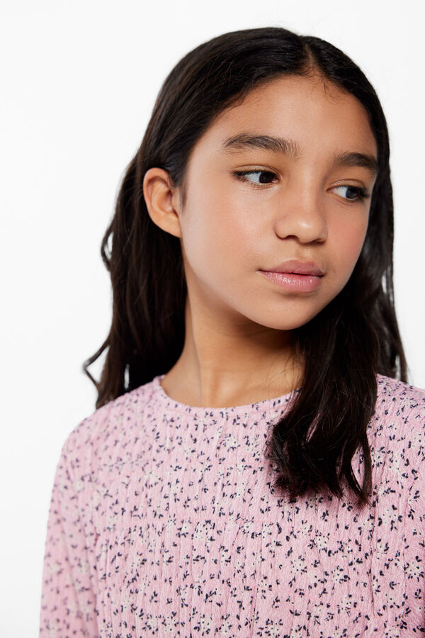 Springfield Kids Vestido floral rosa ni&ntilde;a rosa