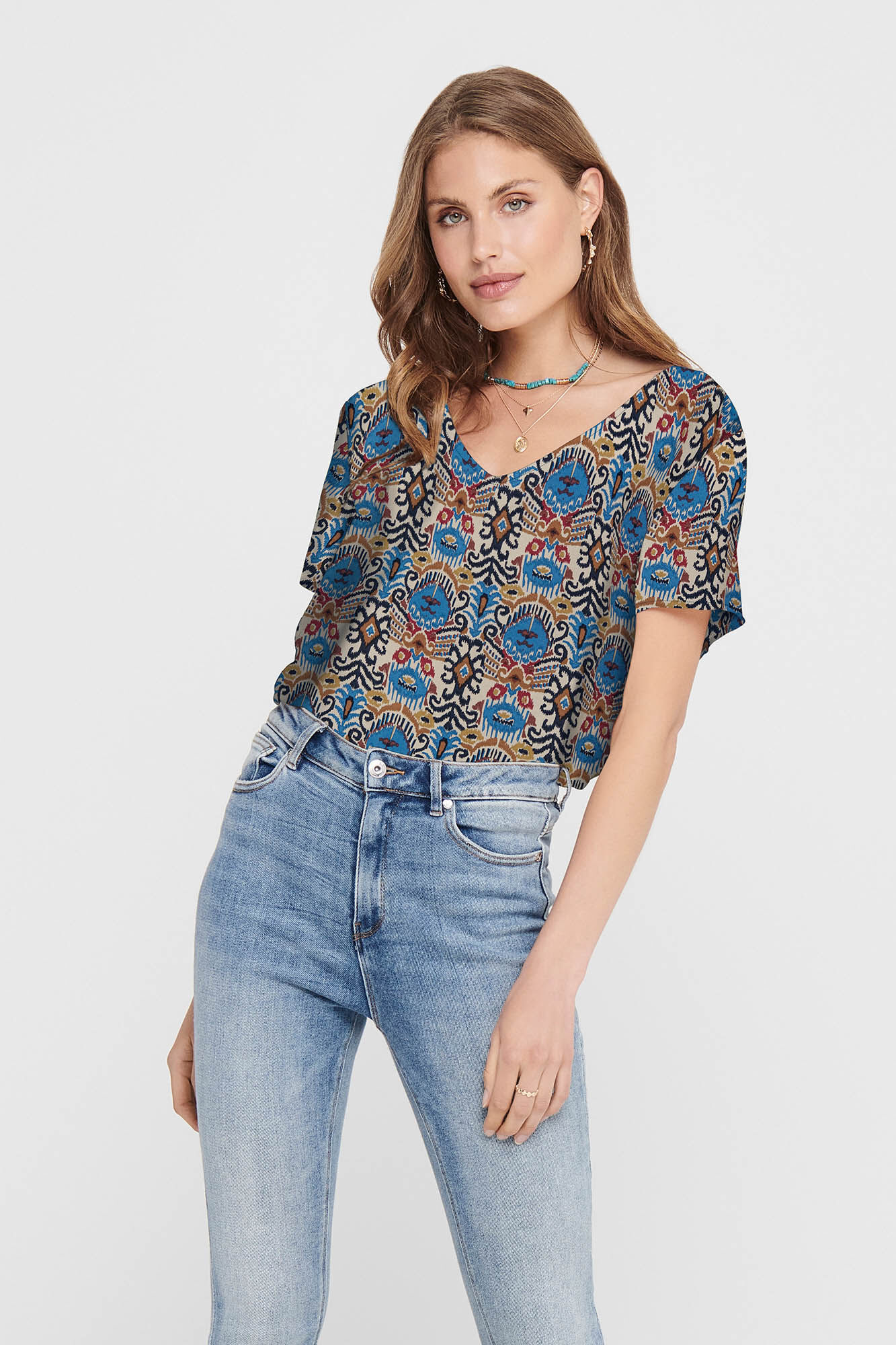 JDY Camiseta manga corta estampada