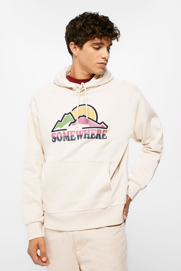 Springfield Sweatshirt capuz somewhere natural