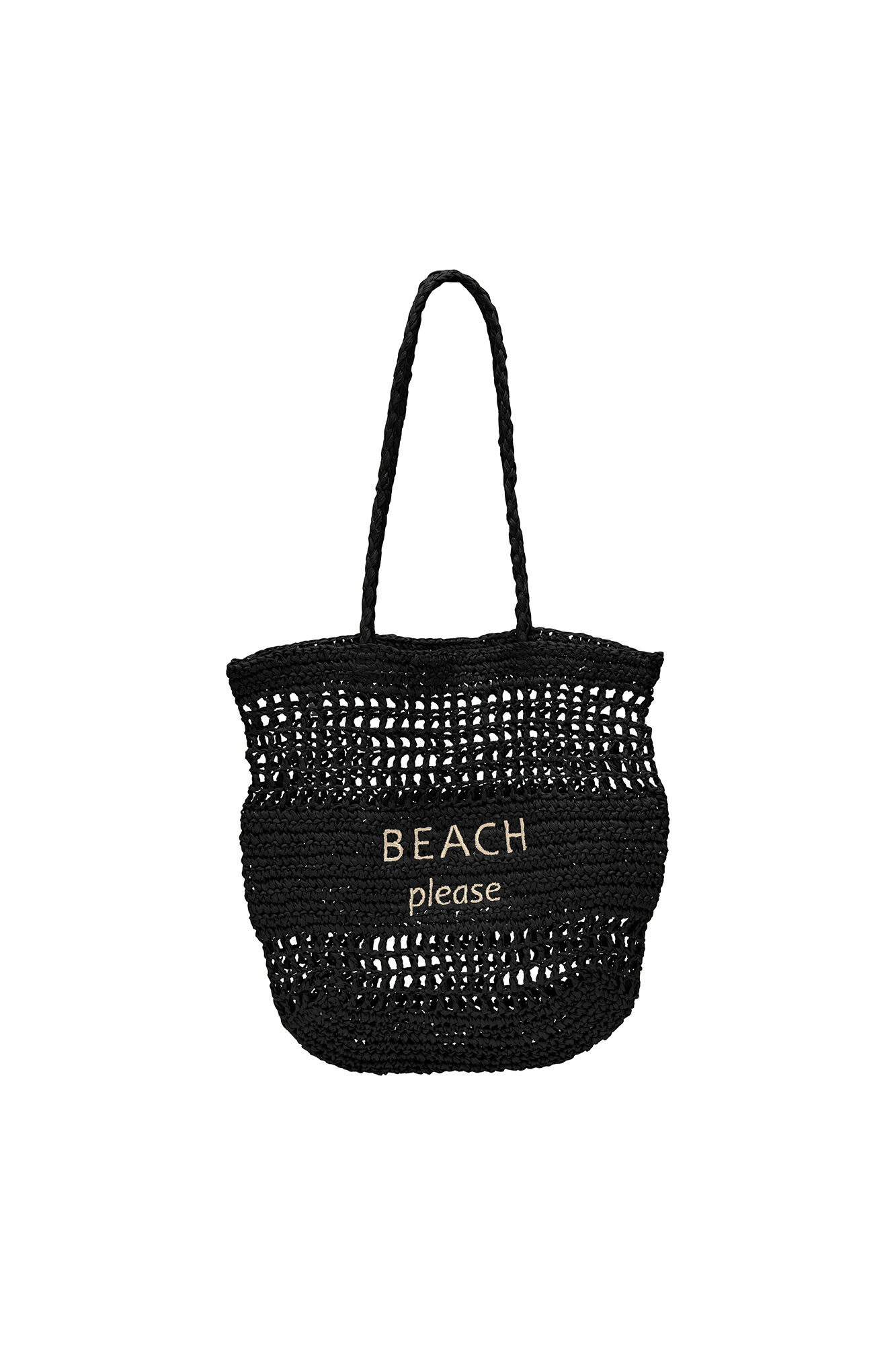 Only Bolso tote bag de rafia