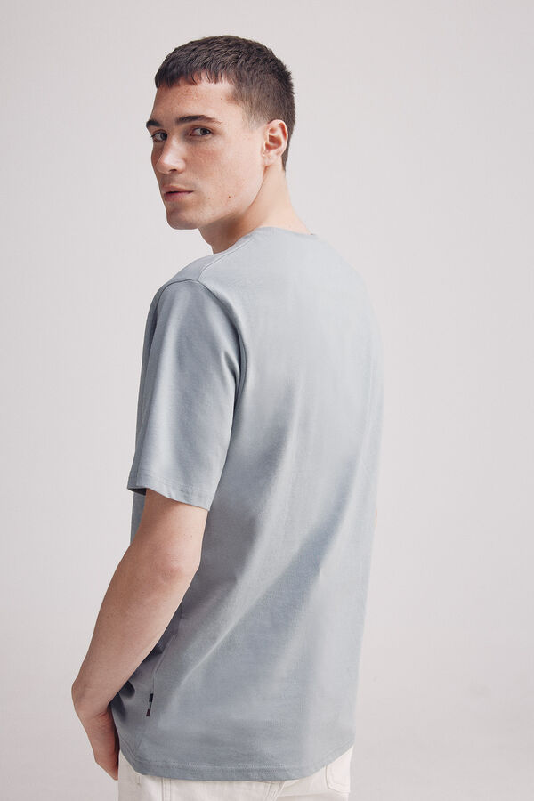 Springfield Camiseta planeta você vive azul