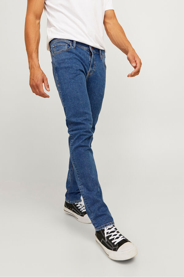 JJ REBEL Calça jeans slim fit azul