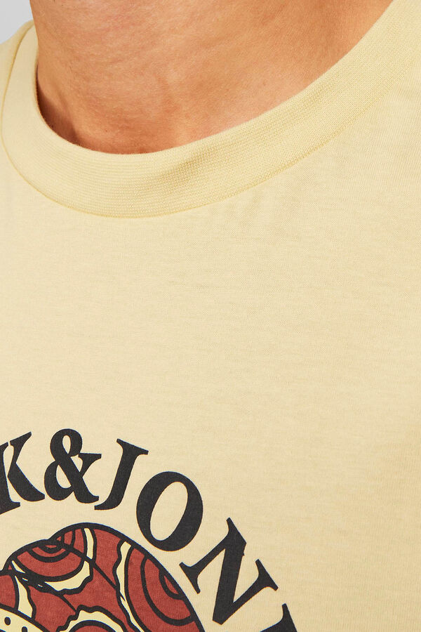 Jack & Jones Camiseta fit estándar amarillo