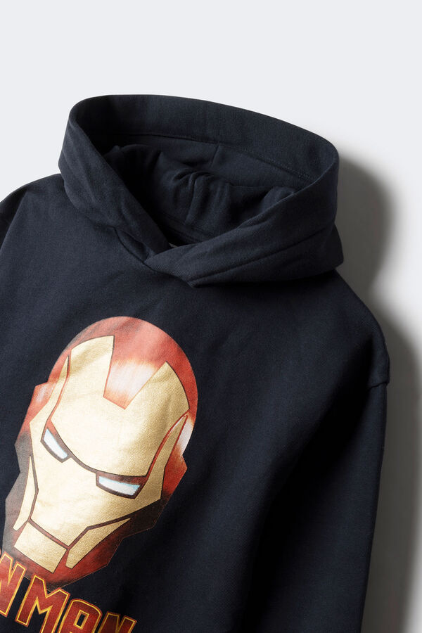Springfield Kids Sweatshirt do capuz azul