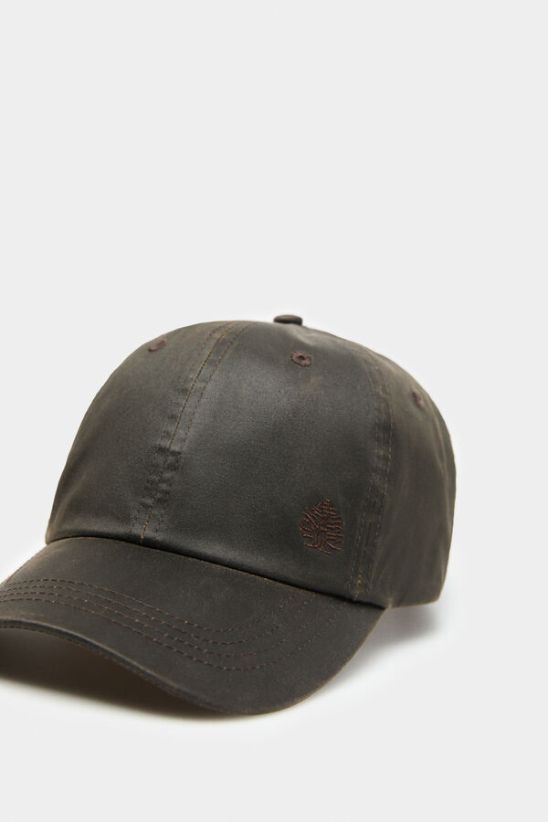 Springfield Gorra encerada marr&oacute;n