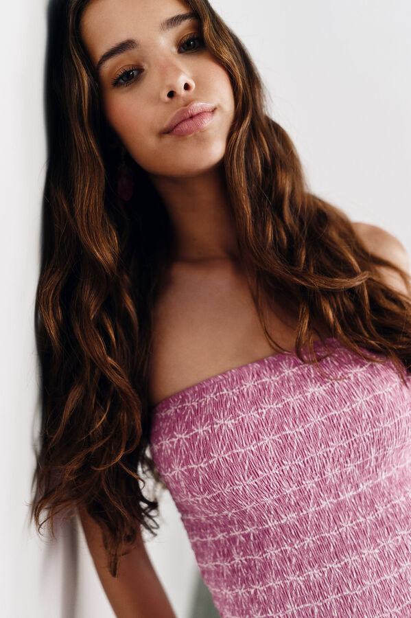 High Spirits Vestido Poppy  rosa