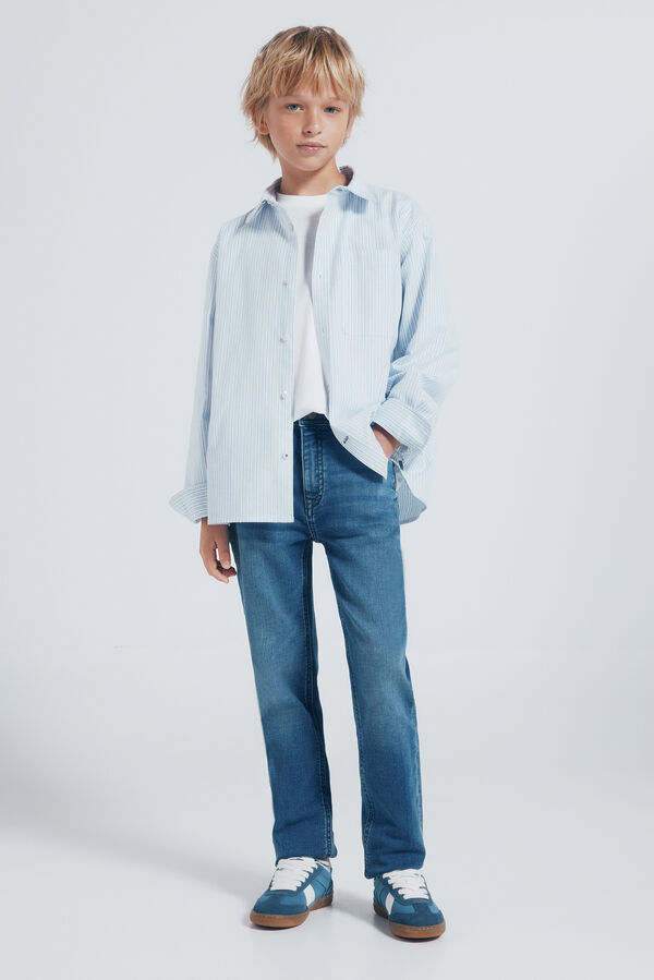 Springfield Kids Pantal&oacute;n Knit ni&ntilde;o azul