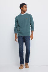 Springfield Jeans lavado medio oscuro slim fit azul