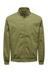 Only & Sons Casaco Harrington verde
