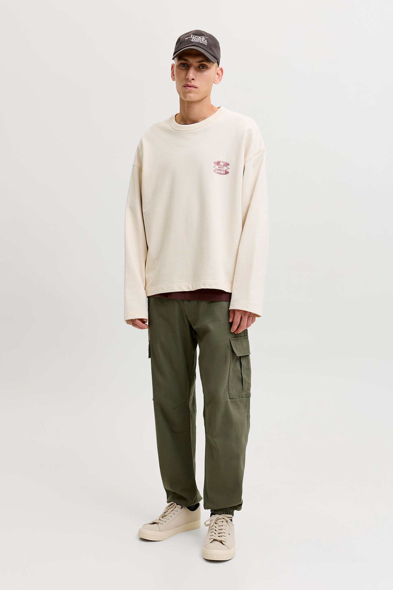 Jack & Jones Cal&ccedil;a cargo relaxed